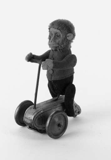 Schuco 862 Monkey on Push-Racer