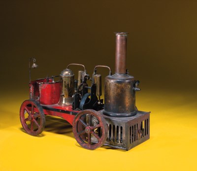 A Bing spirit-fired Motor Fire Pump