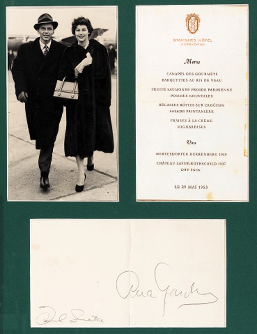 FRANK SINATRA & AVA GARDNER