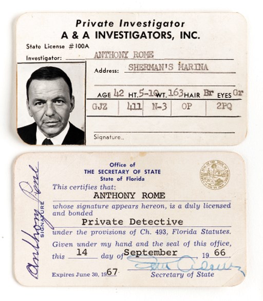 TONY ROME, 1962