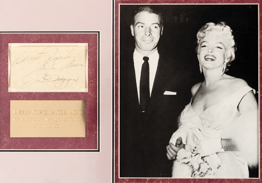 MARILYN MONROE & JOE DIMAGGIO