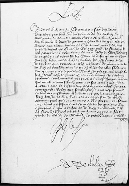 PHILIP II, KING OF SPAIN (1527-1598)