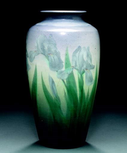 A CERAMIC VASE