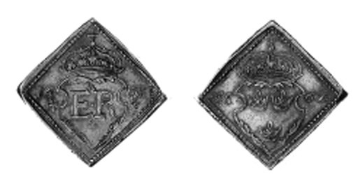 16-Öre klipping, 1562, 22.83g., crowned shield with ER between value and two small crosses, rev. crowned shield of Sweden between date (Ant.569; SM.43a), a superb specimen, rare thus