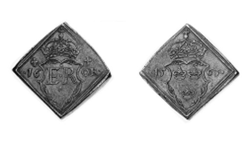 16-Öre klipping, 1563, 23.97g., similar (Ant.571; SM.44a), good very fine