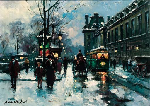 Antoine Blanchard (French, 1810-1988)