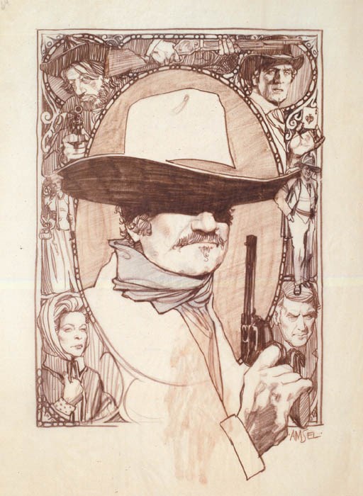 RICHARD AMSEL The Shootist
1976