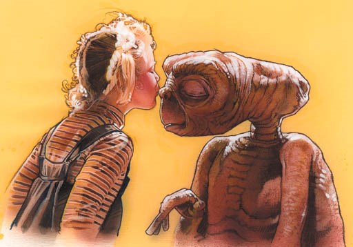 DREW STRUZAN
E.T. the Extra-Terrestrial
Texas Instruments, 1982