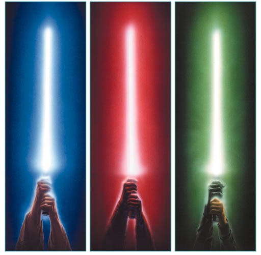 JOHN ALVIN
Star Wars Light Sabers
20th Century Fox Video, 1995