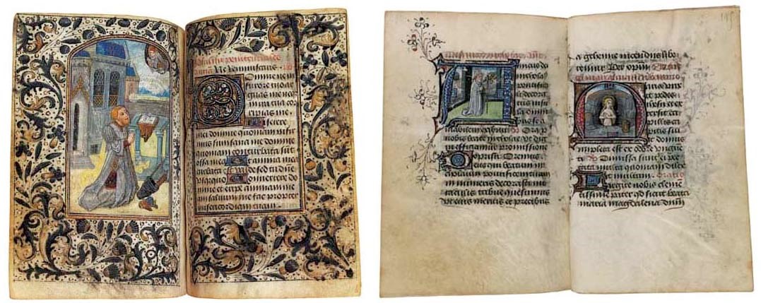 BOOK OF HOURS, use of Rome, in Latin ILLUMINATED MANUSCRIPT ON VELLUM