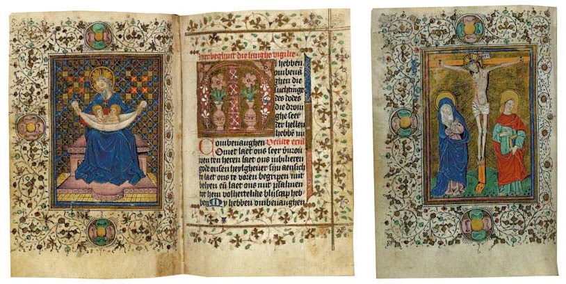 BOOK OF HOURS, use of Utrecht, in Dutch, ILLUMINATED MANUSCRIPT ON VELLUM