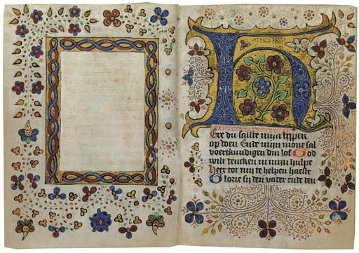 BOOK OF HOURS, use of Utrecht, in Dutch, ILLUMINATED MANUSCRIPT ON VELLUM