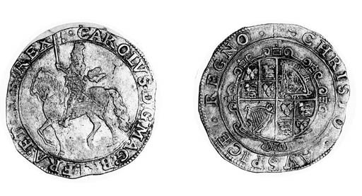 Charles I, type 5, Halfcrown, Tower mint under Parliament, m.m. sceptre, king on tall horse left, rev. oval garnished shield (N.2215; S.2842), very fine or better, rare thus