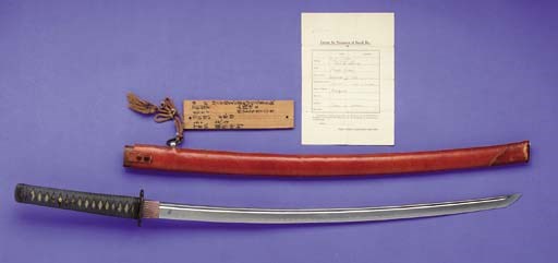 A FINE JAPANESE SAMURAI SWORD