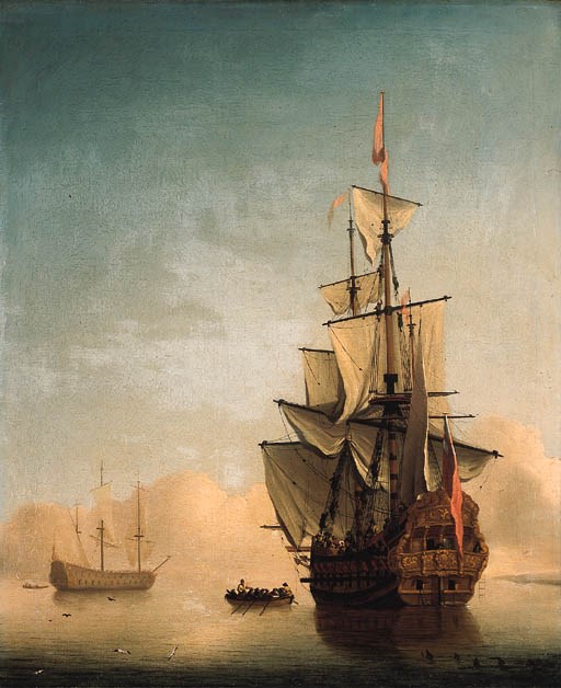 Studio of Willem van de Velde II (1633-1707)