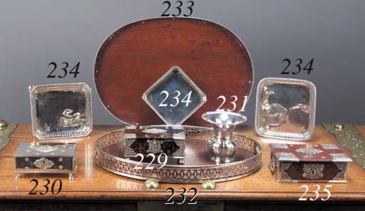 Three various Dutch Colonial trays