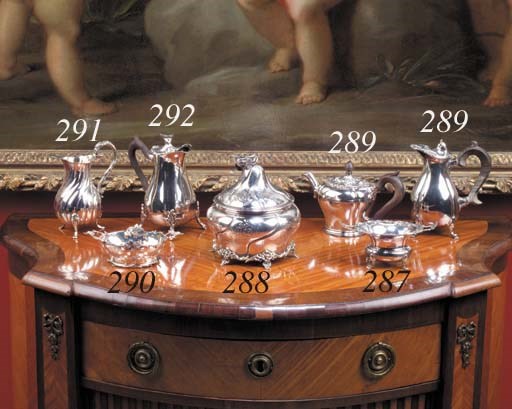 A small Dutch silver basket