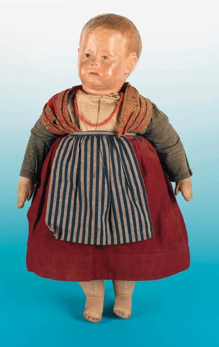 A rare Kammer & Reinhardt for Kathe Kruse cloth doll