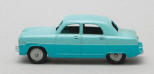 Dinky two-tone Saloon Cars