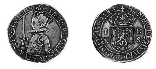 rev. crowned shield dividing I-R, X-S (S.5490; St.190), good fine/good very fine, toned, unusually fine for this type