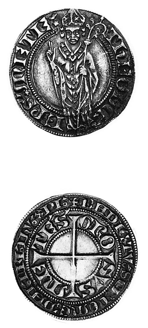 rev. double legend around cross (Robert 1), has been polished but now toned, good very fine