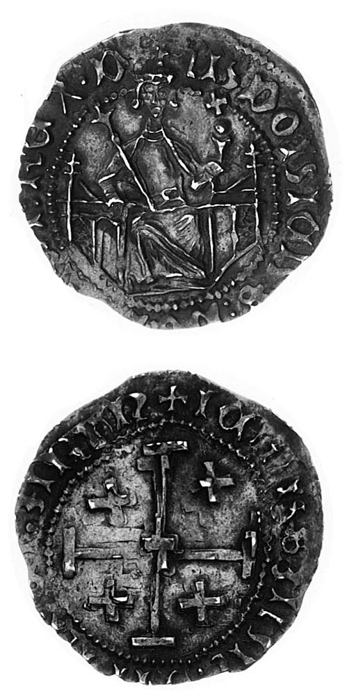 rev. cross of Jerusalem (Schlumberger -; CCS 146), very fine, rare
