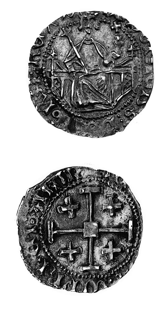 Louis of Savoy, Gros, 3.94g., types as last, reverse a little double struck, good very fine for issue