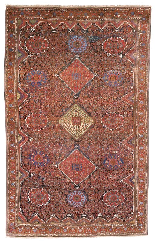 A LARGE QASHQAI CARPET