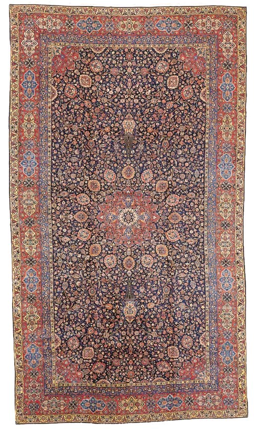 A KASHAN CARPET