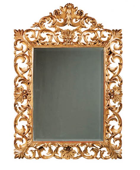 A Florentine giltwood mirror