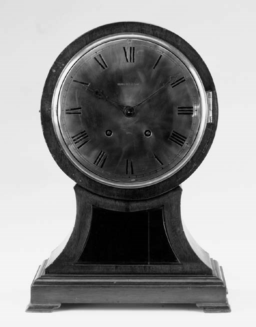 A German mahogany striking mantel clock, early 20th century