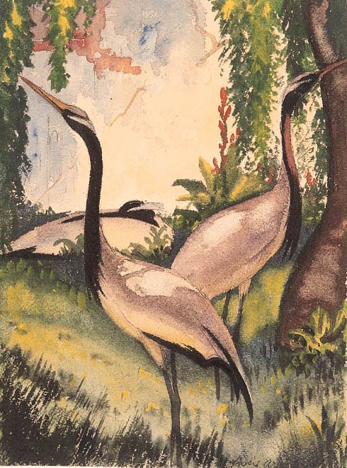 Jessie Arms Botke (1883-1971)