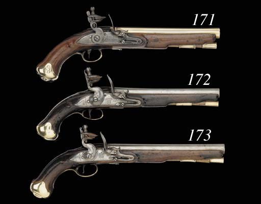 A .66 Flintlock Pattern 1759 Light Dragoon Pistol
