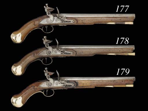 A .56 Flintlock Pattern 1801 Sea Service Pistol