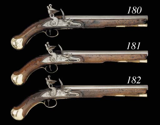 A .56 Flintlock Pattern 1801 Sea Service Pistol
