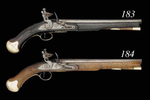 A .56 Flintlock Pattern 1801 Sea Service Pistol