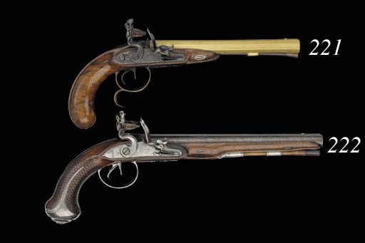 A Fine 30-Bore D.B. Flintlock Carriage Pistol