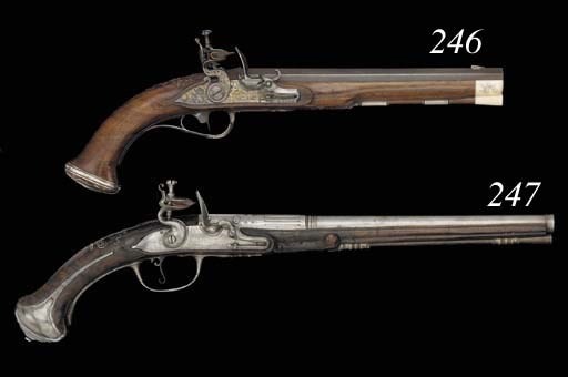 A 25-Bore French Flintlock Holster Pistol