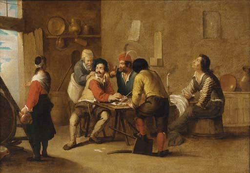 Attributed to Cornelis de Wael (1592-1667)