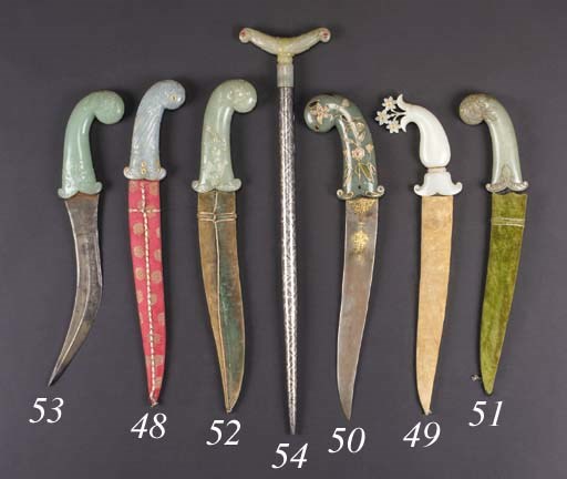 An Indian steel dagger
19th Century