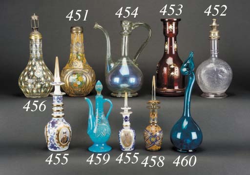 An Islamic Market cut glass ewer