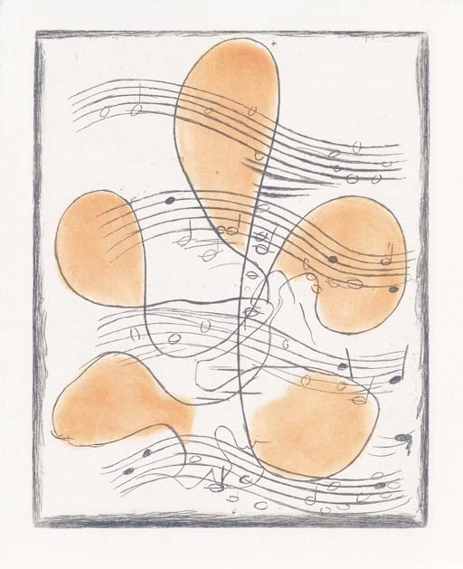 SATIE, Eric. Léger comme un oeuf. Paris: Louis Broder, février 1957. In-8 carré (166x130 mm.) En feuilles sous couverture imprimée, chemise et étui cartonné de l'éditeur.