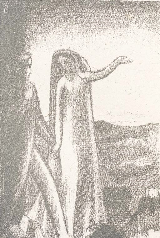 VISAN, Tancrède de. Lettres à l'Elue. Paris: Léon Vanier, Messein, 1908. In-12 (185x120 mm.). Broché.