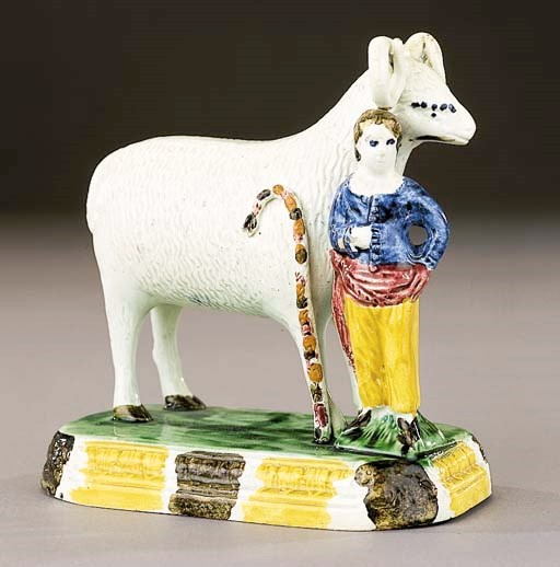 A group of a ram and shepherd