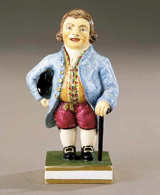 A Derby figure of a Warden