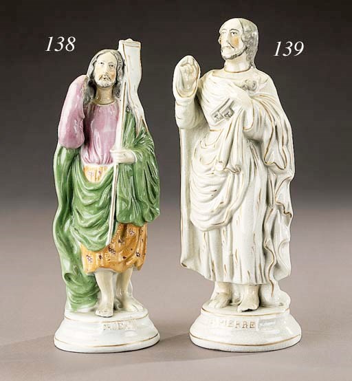 A figure of St. Pierre