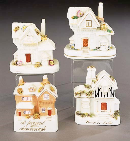 A porcelain model of Windsor Lodge