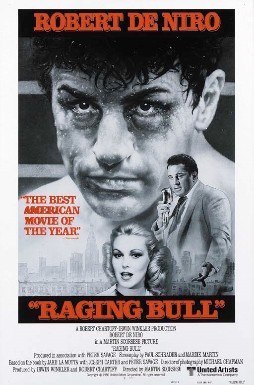 RAGING BULL, UNITED ARTISTS, 1980