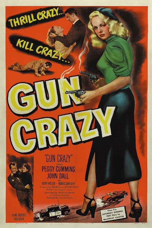 GUN CRAZY, UNITED ARTISTS, 1950