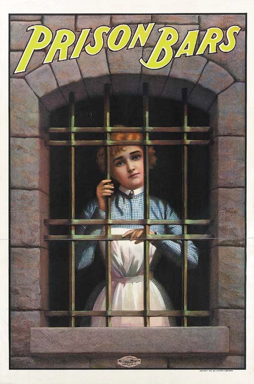 PRISON BARS, BARNSDALE, 1901